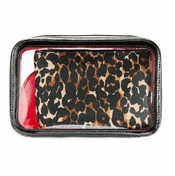 Victoria's Secret Exotic Leopard Backstage Nested Trio - Leopard bag - Picture 2 of 3